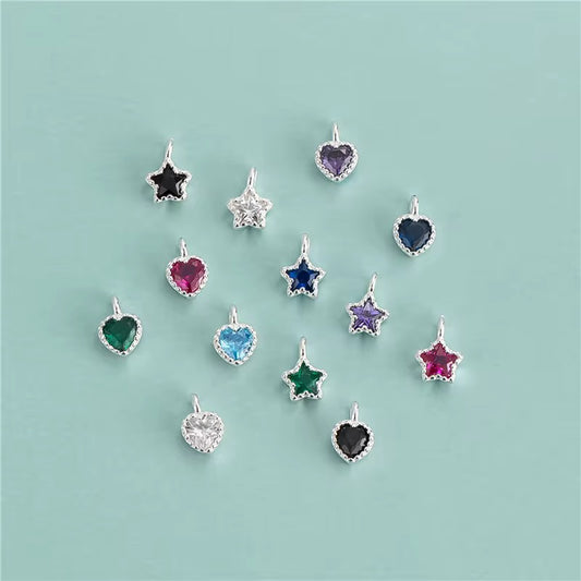 Heart and Star Charms (PLEASE READ DESCRIPTION)