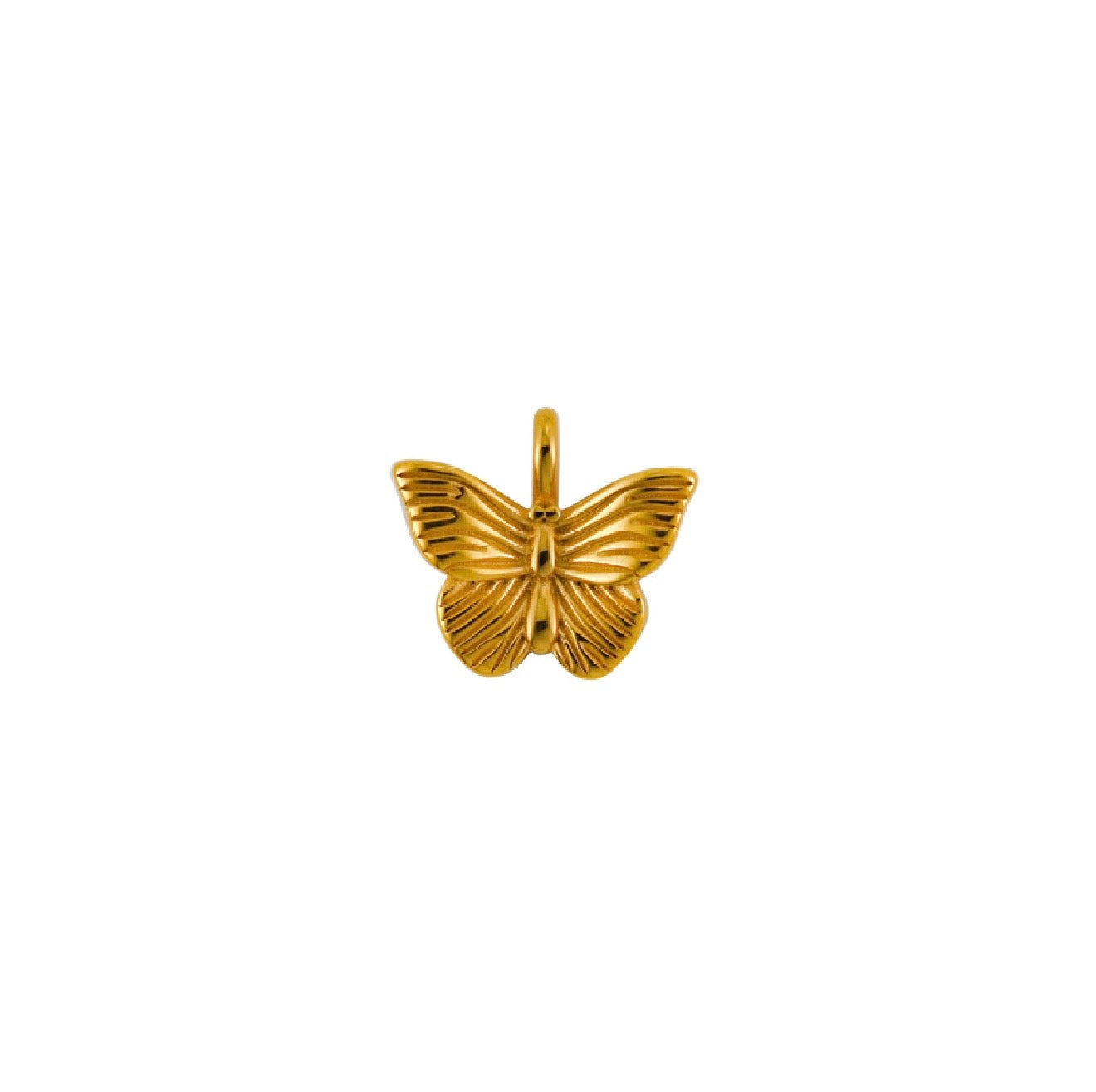 Butterfly charm gold