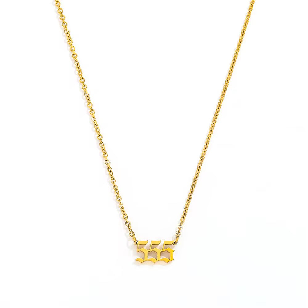 Angel Number Necklace (PLEASE READ DESCRIPTION)