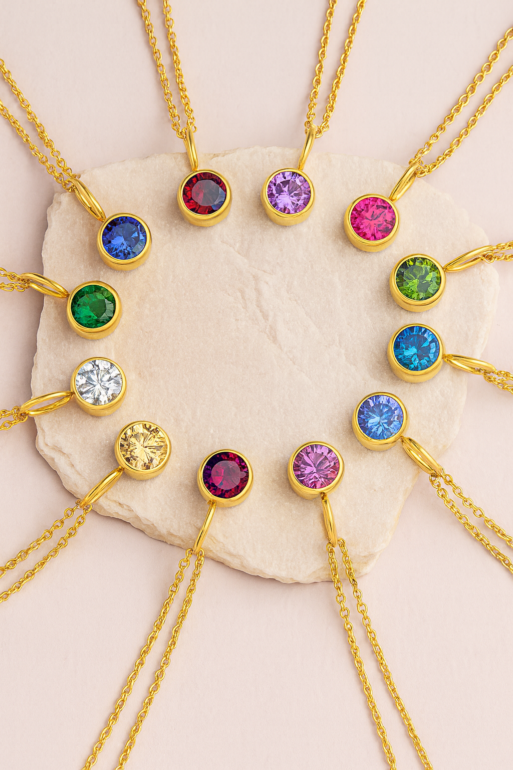 Birth Stone Necklace (PLEASE READ DESCRIPTION)