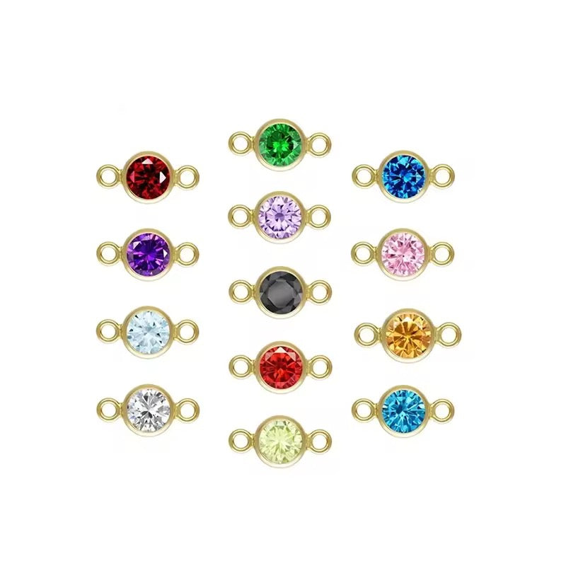 Birth Stone Connector (PLEASE READ DESCRIPTION)