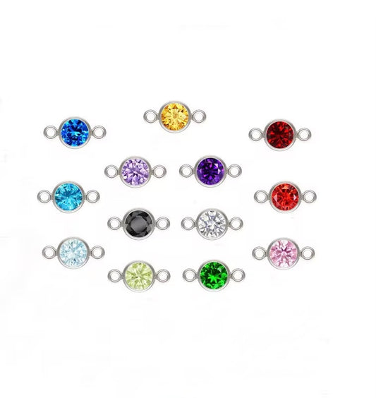 Birth Stone Connector (PLEASE READ DESCRIPTION)