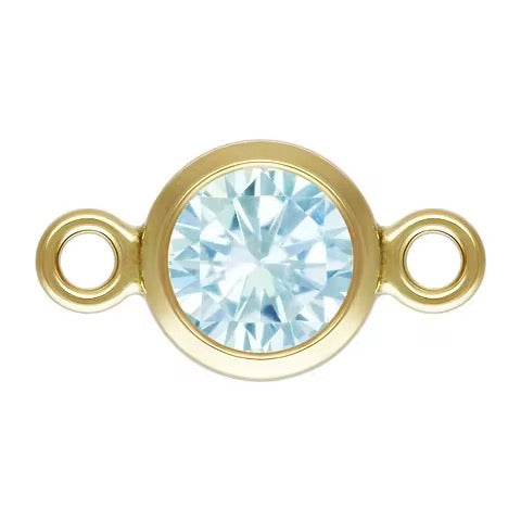 Birth Stone Connector (PLEASE READ DESCRIPTION)