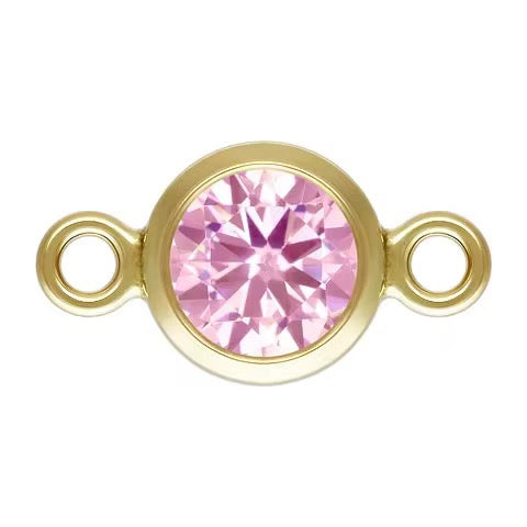 Birth Stone Connector (PLEASE READ DESCRIPTION)