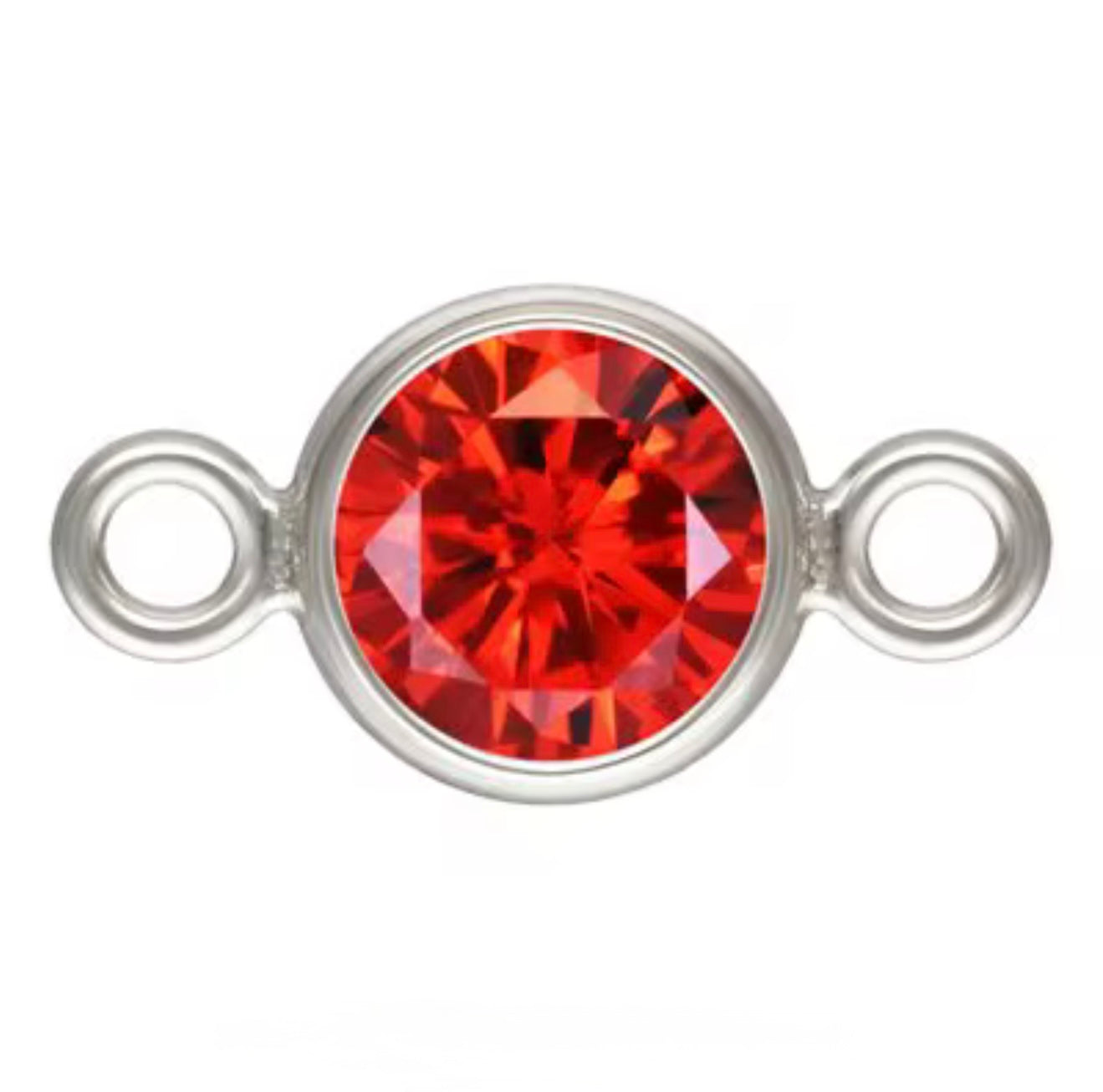 Birth Stone Connector (PLEASE READ DESCRIPTION)