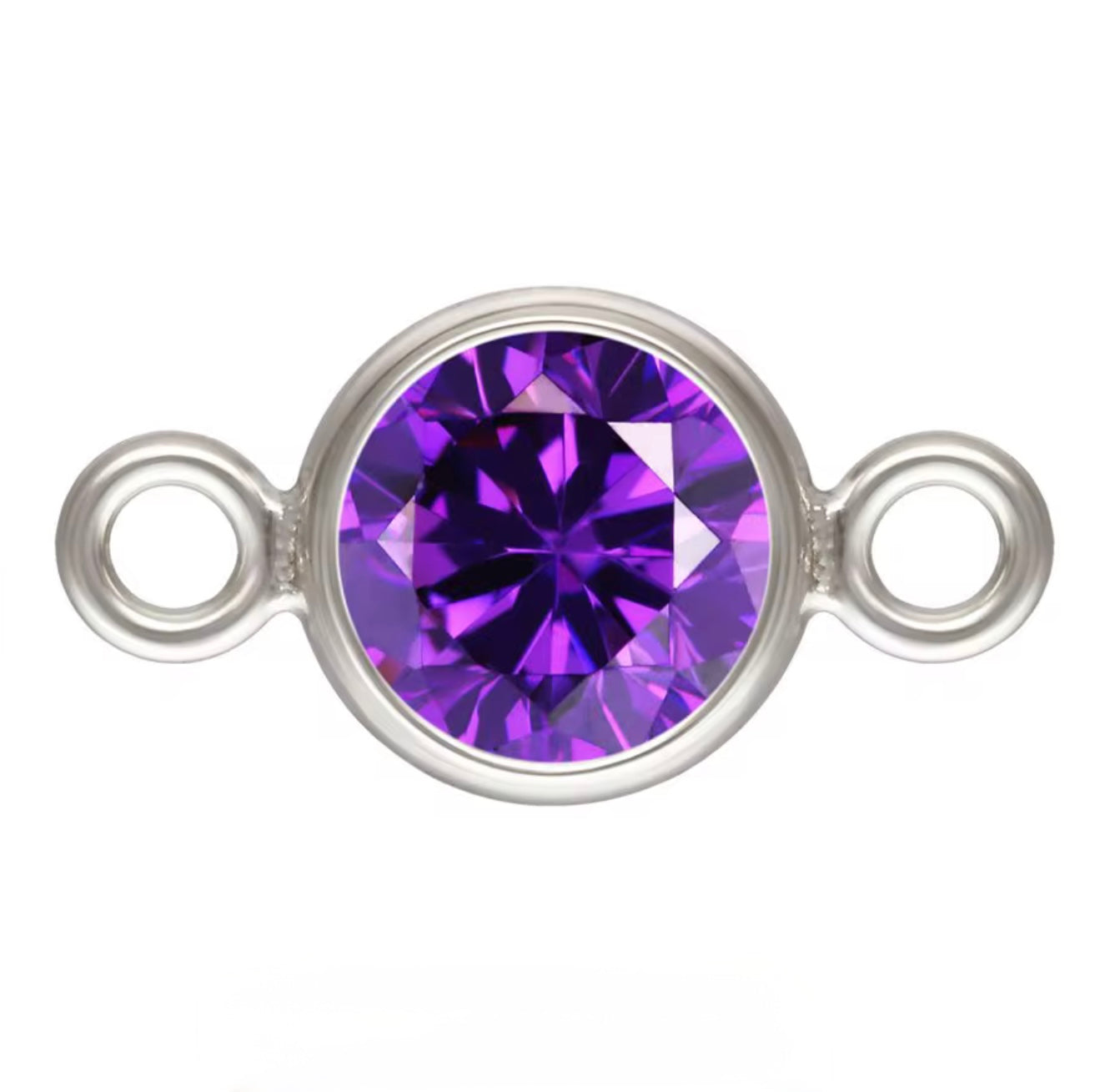 Birth Stone Connector (PLEASE READ DESCRIPTION)