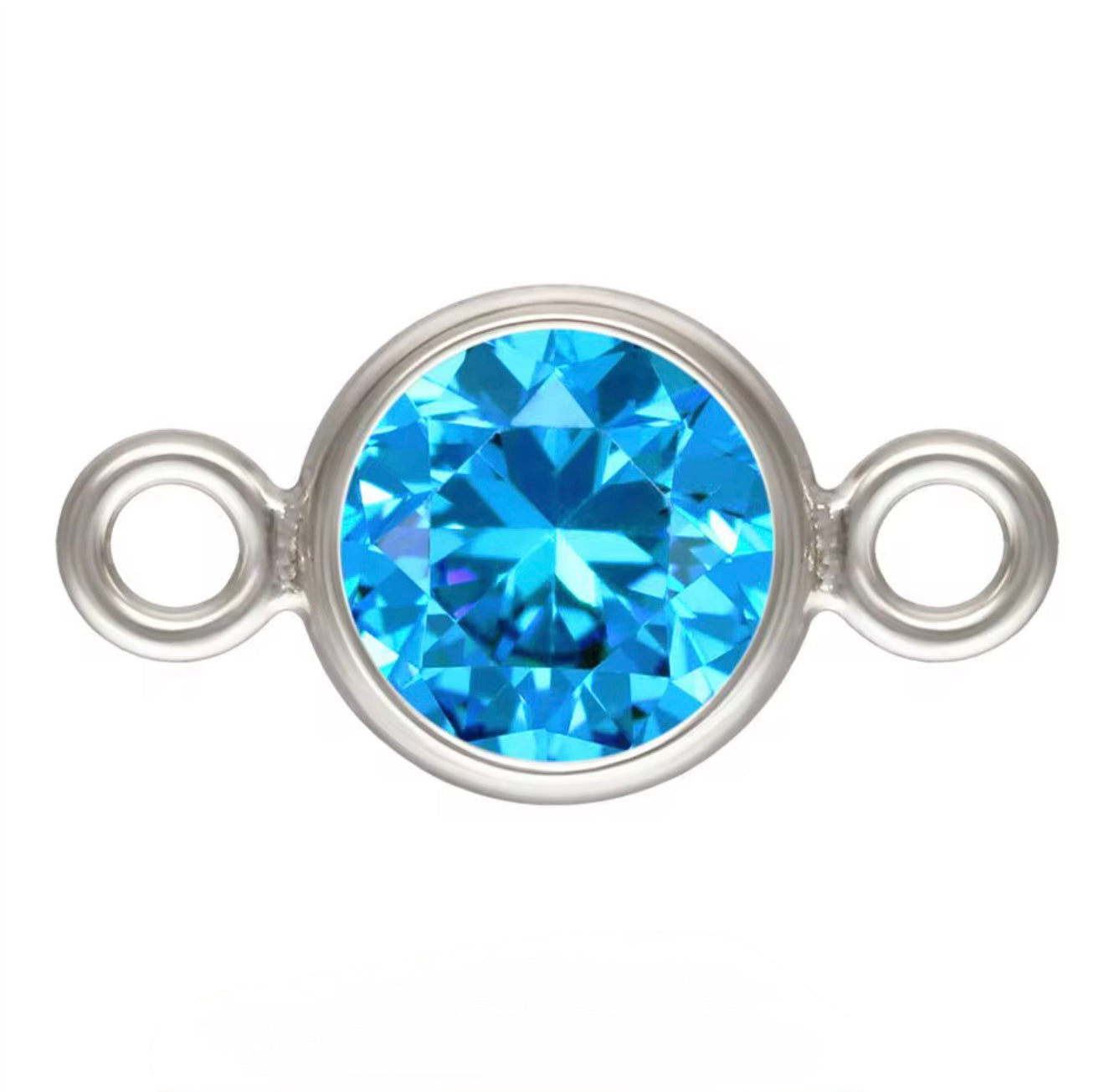 Birth Stone Connector (PLEASE READ DESCRIPTION)