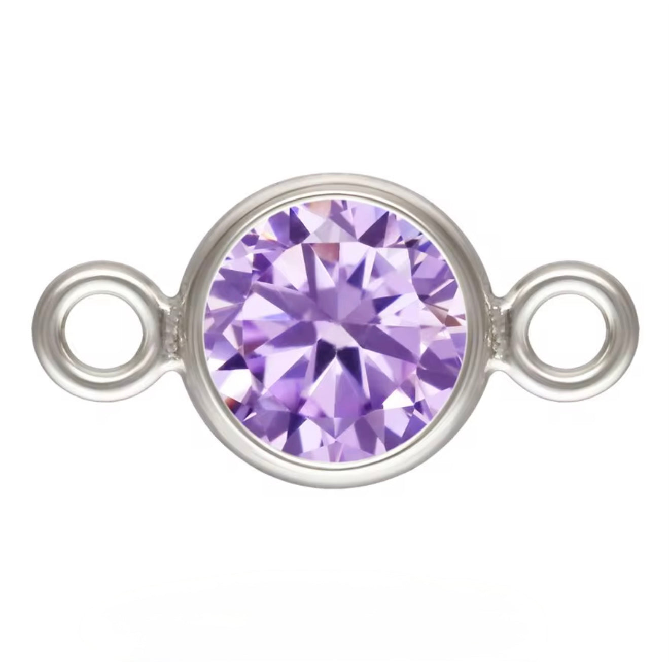 Birth Stone Connector (PLEASE READ DESCRIPTION)