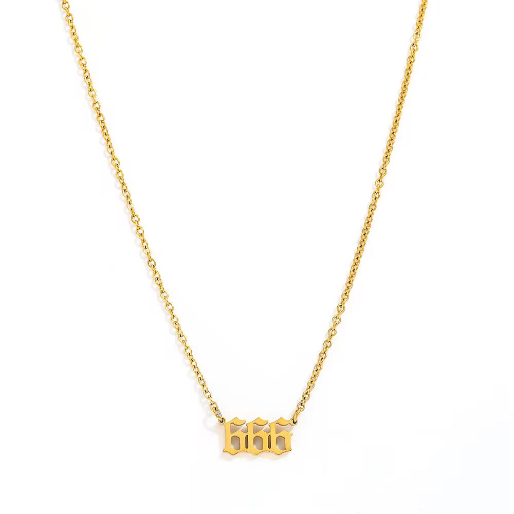 Angel Number Necklace (PLEASE READ DESCRIPTION)