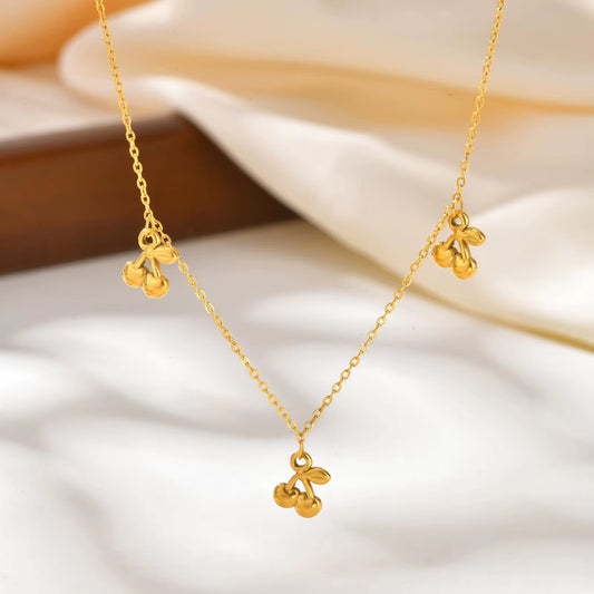 Cherry Necklace (PLEASE READ DESCRIPTION)