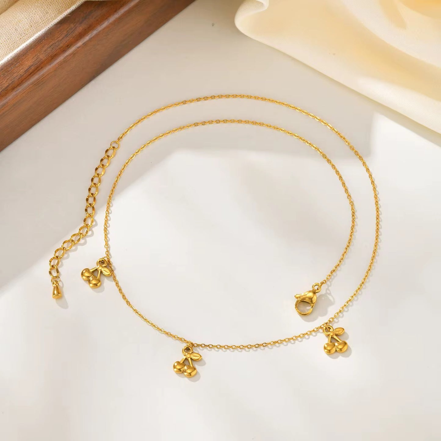 Cherry Necklace (PLEASE READ DESCRIPTION)