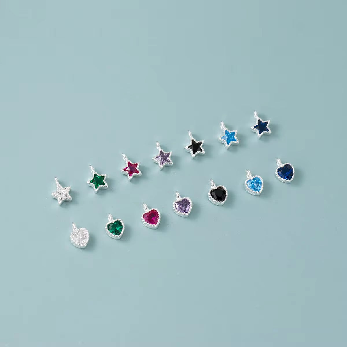 Heart and Star Charms (PLEASE READ DESCRIPTION)