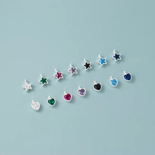 Heart and Star Charms (PLEASE READ DESCRIPTION)