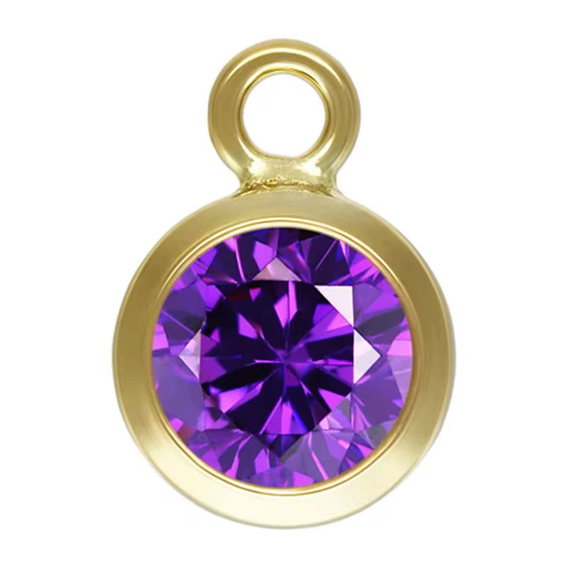 Birth Stone Charm (PLEASE READ DESCRIPTION)