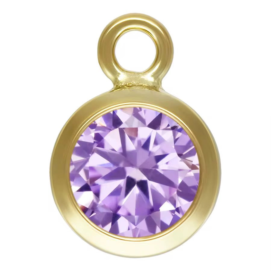 Birth Stone Charm (PLEASE READ DESCRIPTION)