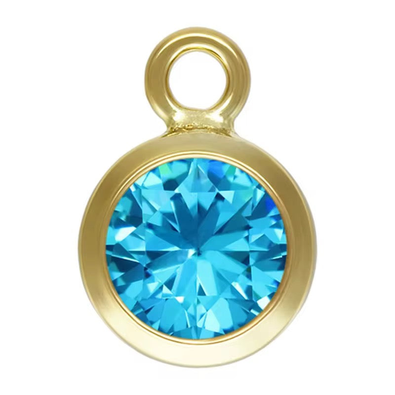 Birth Stone Charm (PLEASE READ DESCRIPTION)