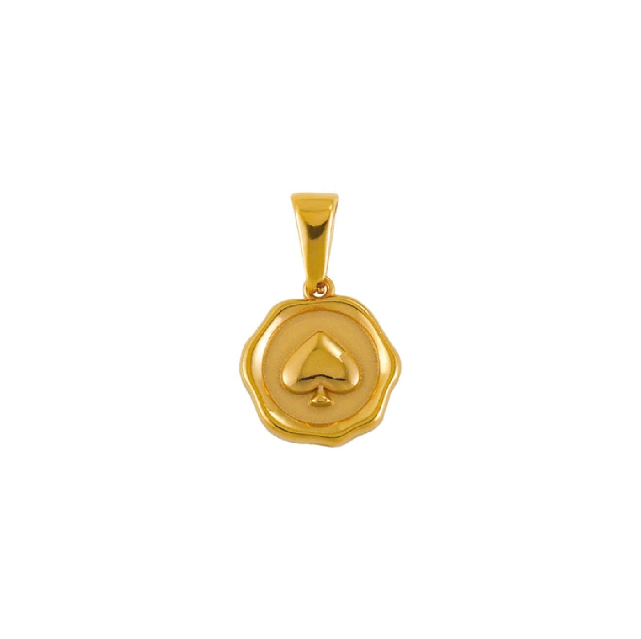 Spade charm Gold