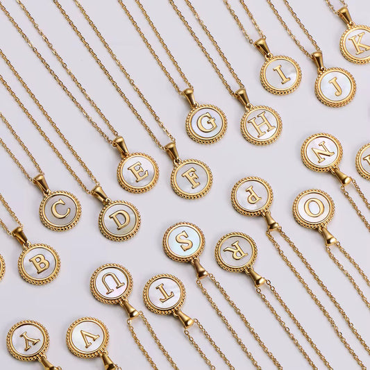 Initial necklace 2 (PLEASE READ DESCRIPTION)