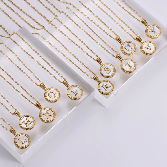 Initial necklace 2 (PLEASE READ DESCRIPTION)